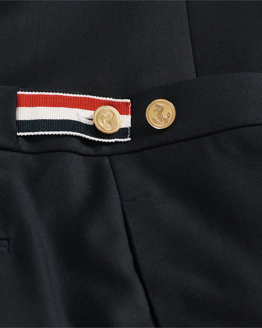 Homme | Pantalons | Thom Browne | Super 120s Wool Trousers Navy