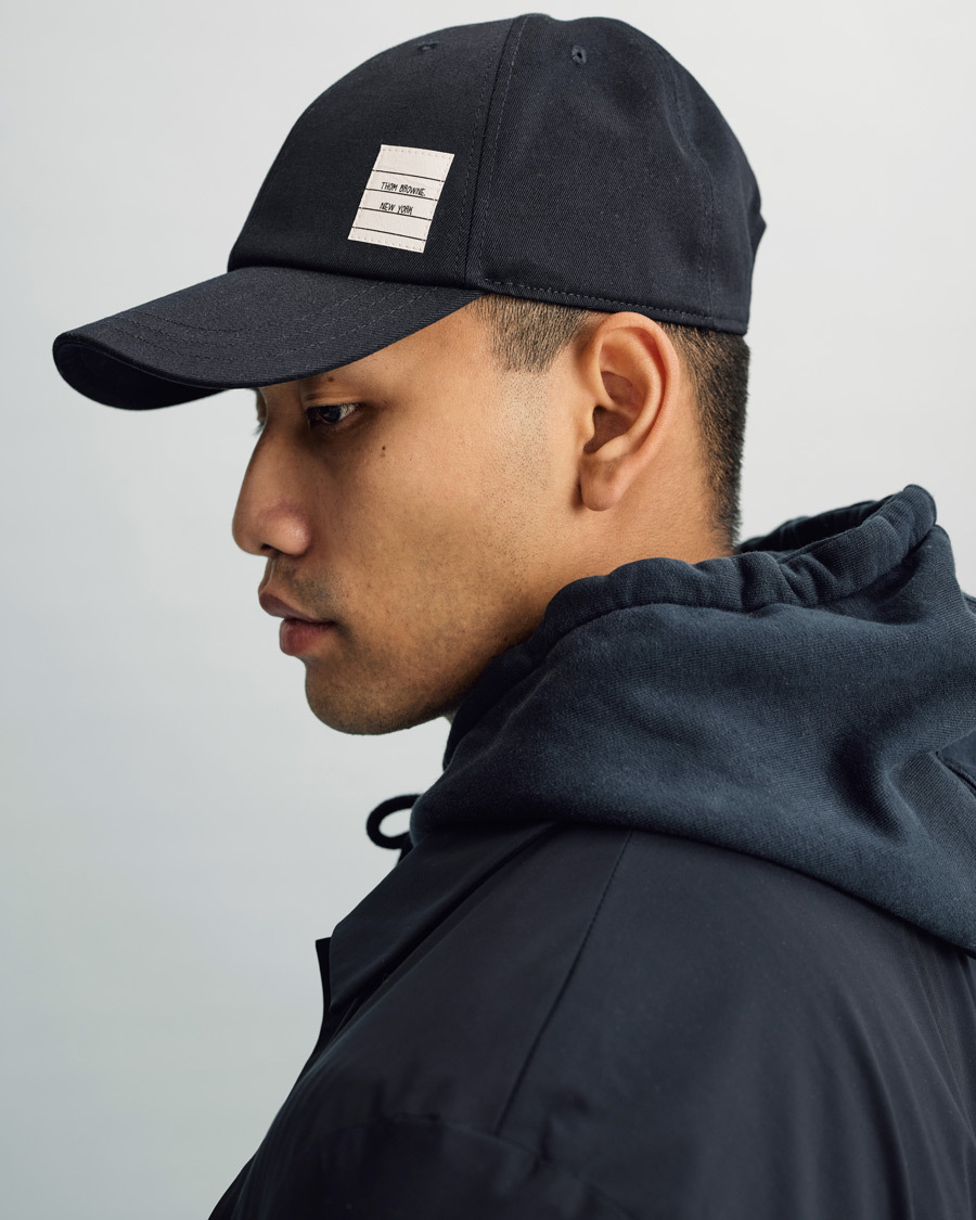 Homme | Thom Browne 6-Panel Baseball Cap Navy | Thom Browne | 6-Panel Baseball Cap Navy
