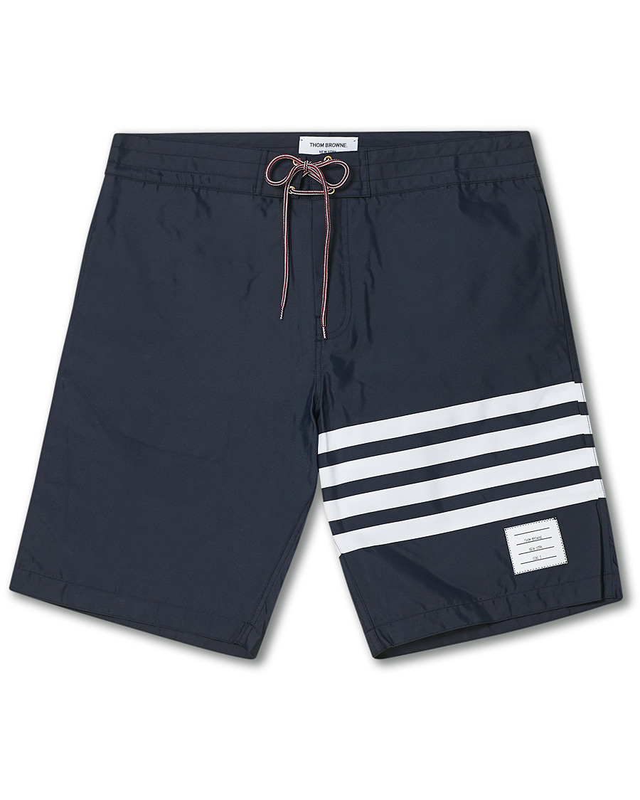 Homme | Shorts | Thom Browne | Swim Tech 4-Bar Shorts Navy