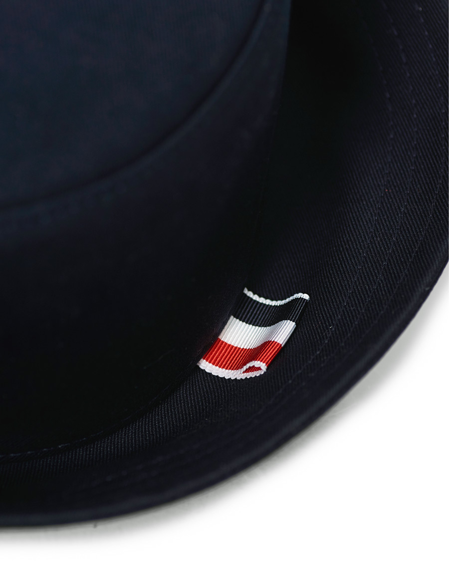 Homme | Thom Browne 4-Bar Bucket Hat Navy | Thom Browne | 4-Bar Bucket Hat Navy