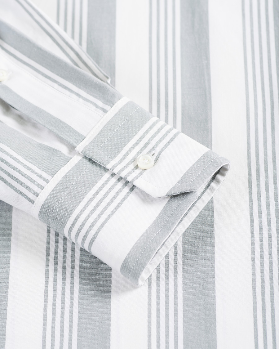 Homme | Chemises | Thom Browne | Striped Shirt White/Grey