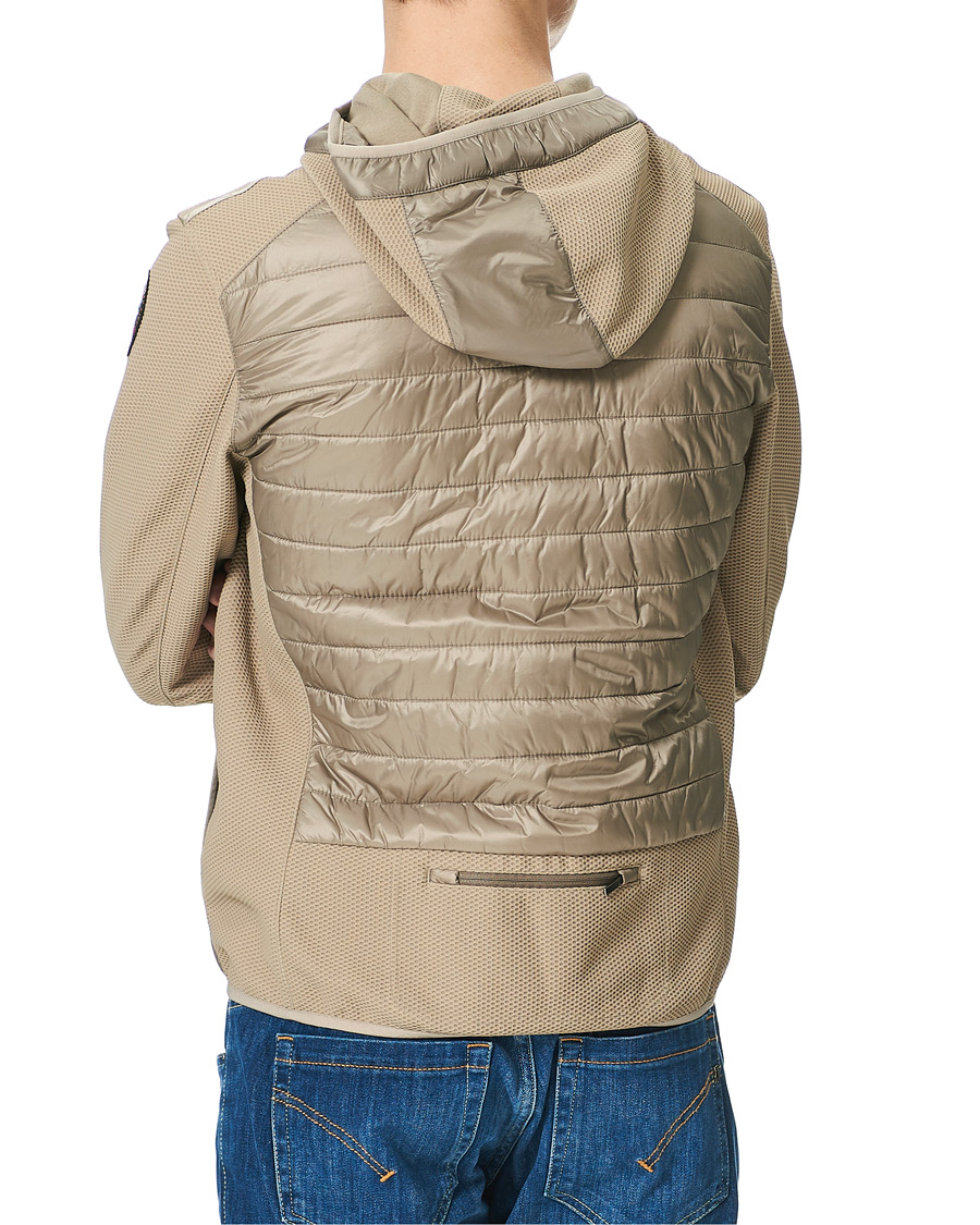 Heren | Truien | Parajumpers | Nolan Mesh Hooded Hybrid Atmosphere