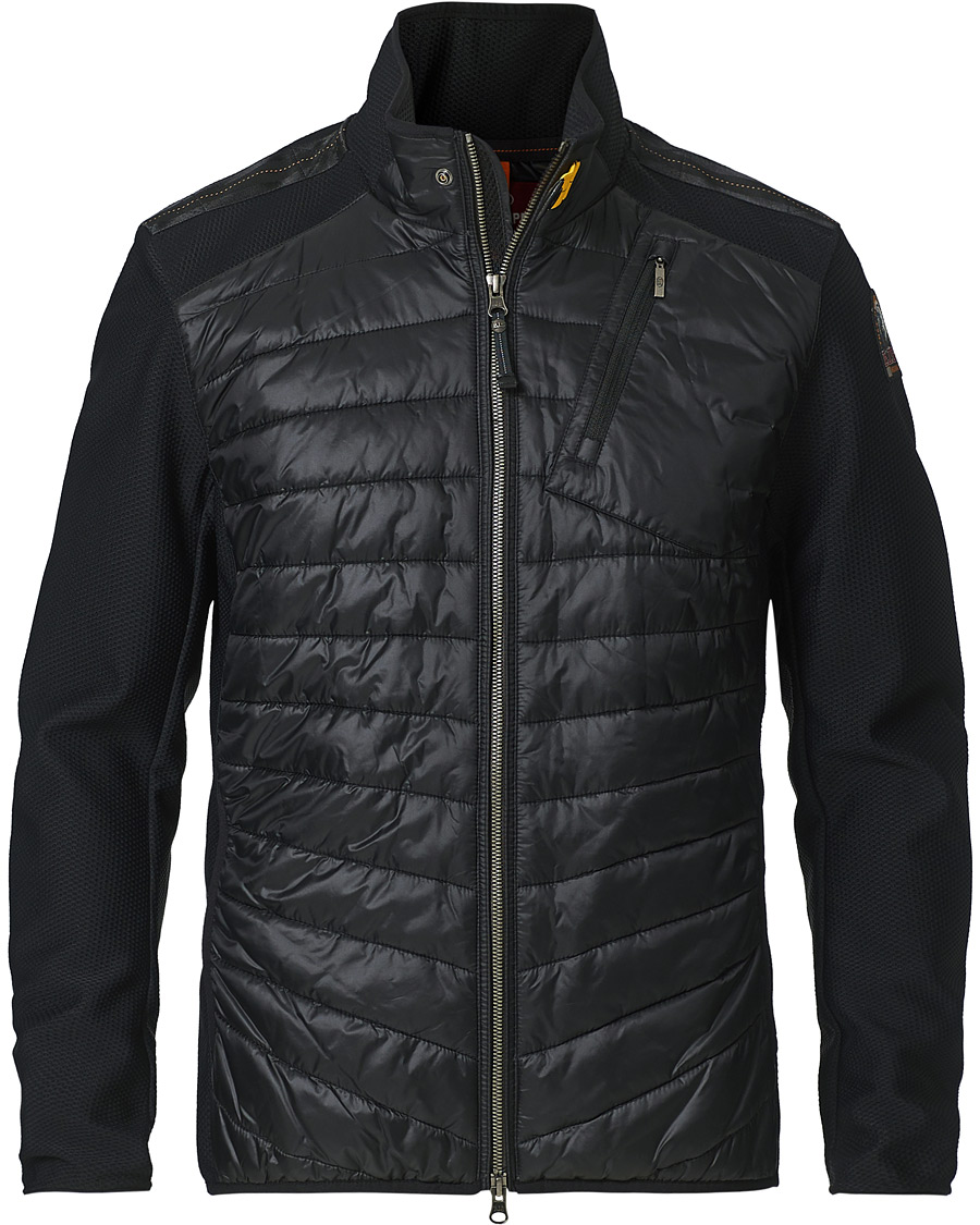 Homme | Pulls Et Tricots | Parajumpers | Jayden Mesh Hybrid Jacket Black