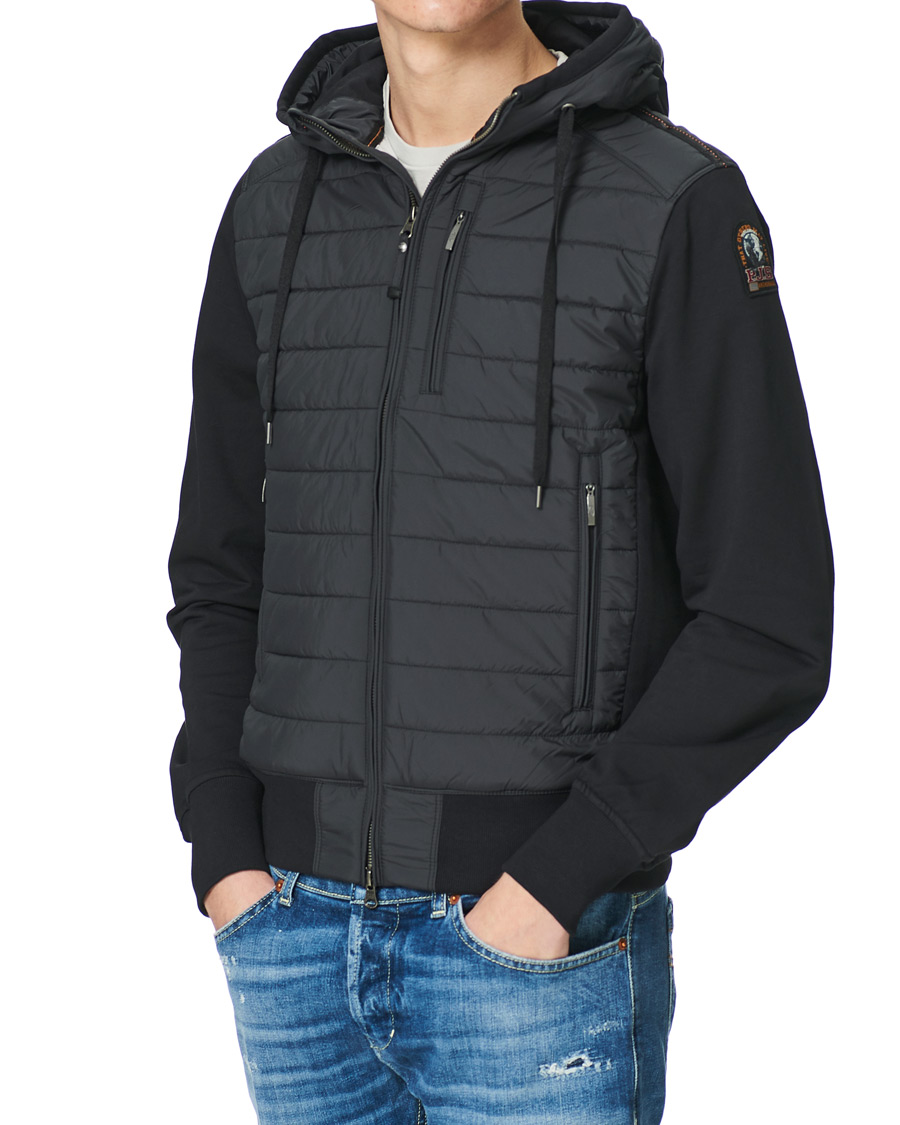 Homme | Pulls Et Tricots | Parajumpers | Ivor Hybrid Jacket Black