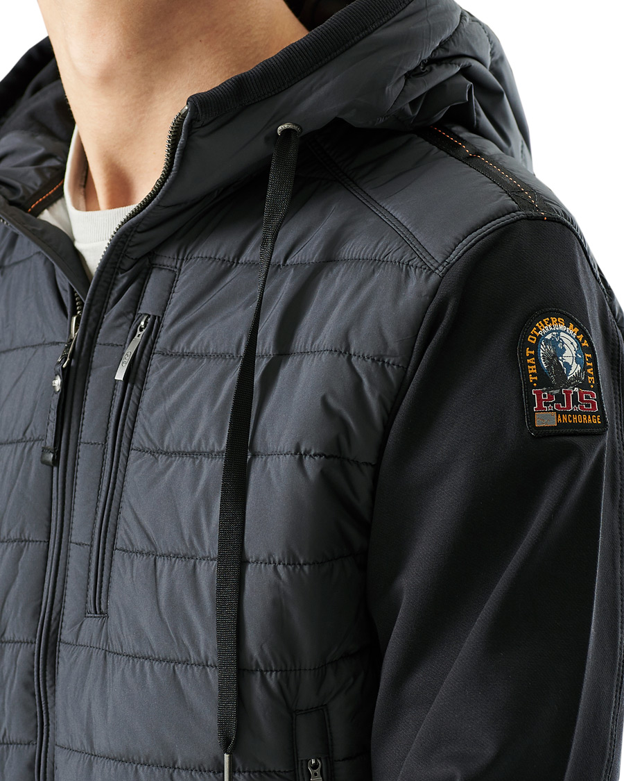 Homme | Pulls Et Tricots | Parajumpers | Ivor Hybrid Jacket Black