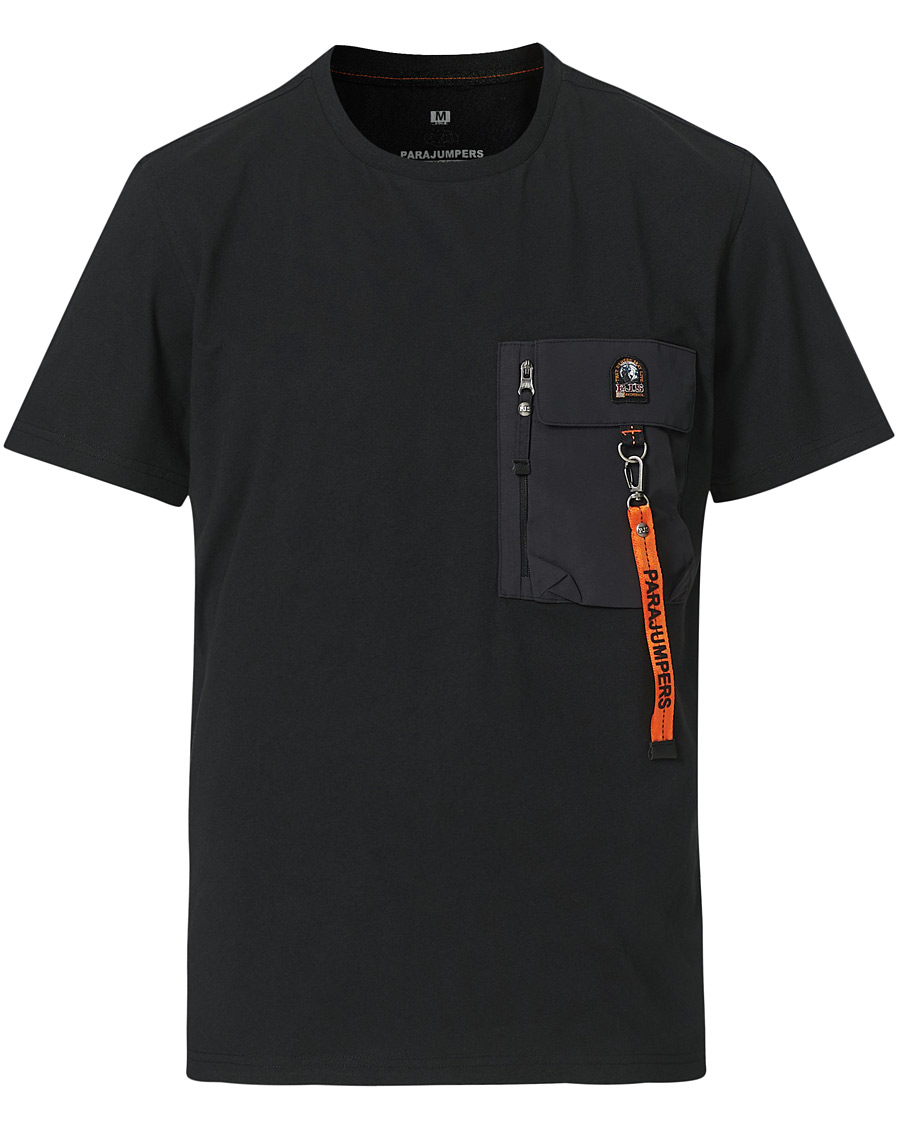 Homme | T-shirts | Parajumpers | Mojave Pocket Crew Neck Tee Black