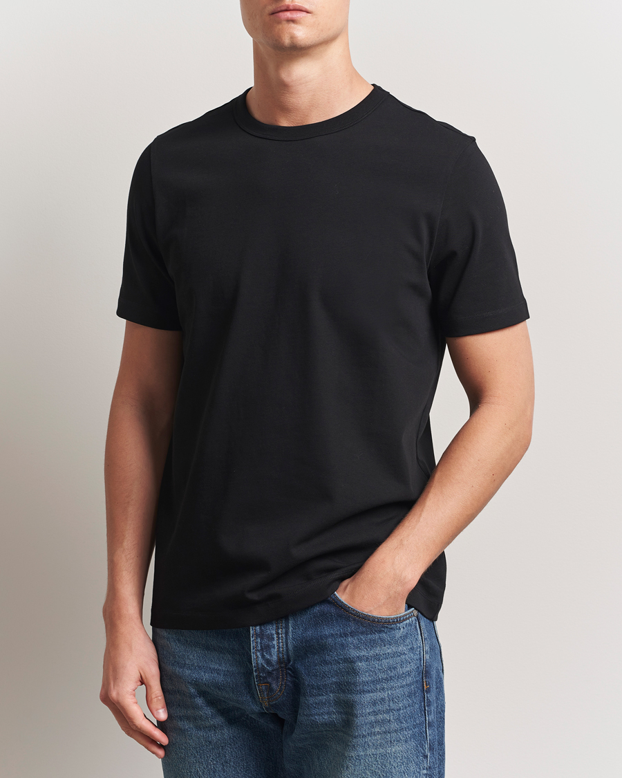 Heren | T-shirts | A Day's March | Heavyweight T-Shirt Black