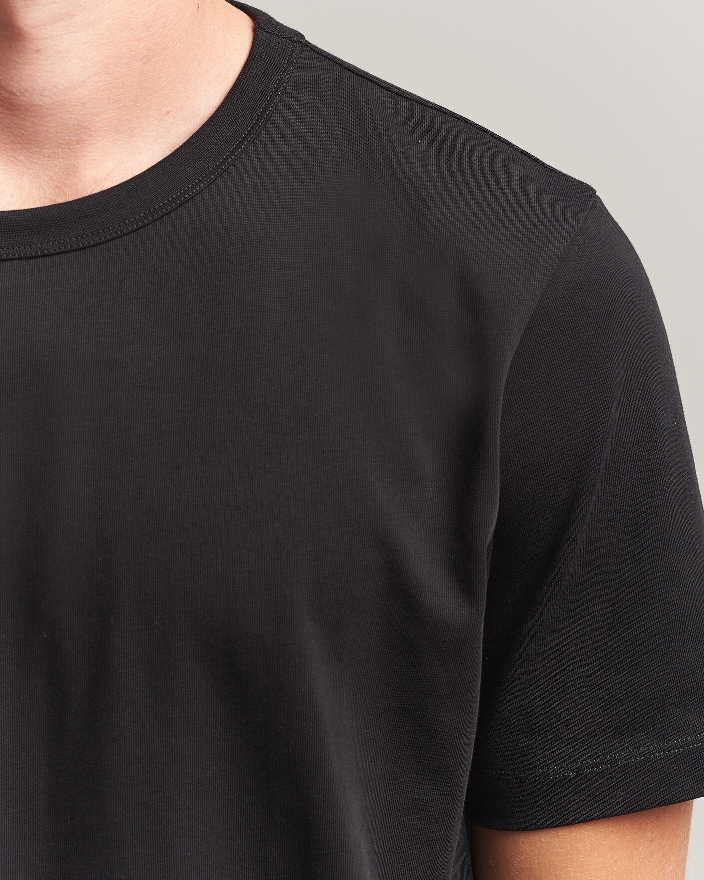 Heren | T-shirts | A Day's March | Heavyweight T-Shirt Black