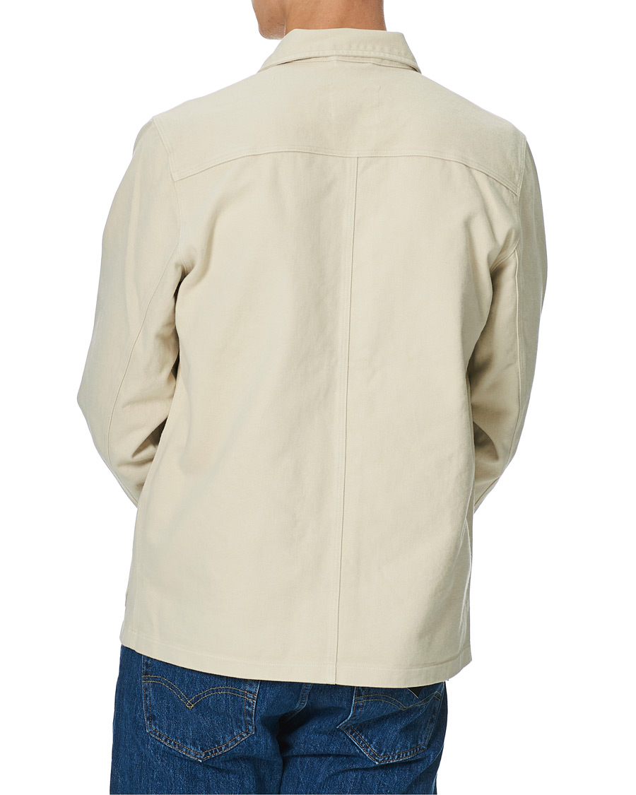 Homme | Chemises | A Day's March | Sturdy Twill Patch Pocket Overshirt Desert