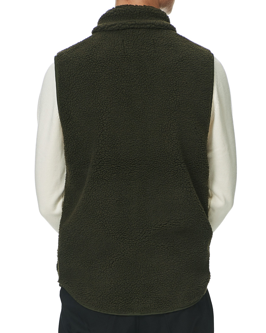 Heren | Truien | A Day's March | Arvån Recycled Fleece Vest Olive