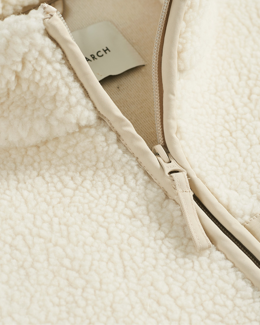 Homme | Pulls Et Tricots | A Day's March | Arvån Recycled Fleece Vest Off White
