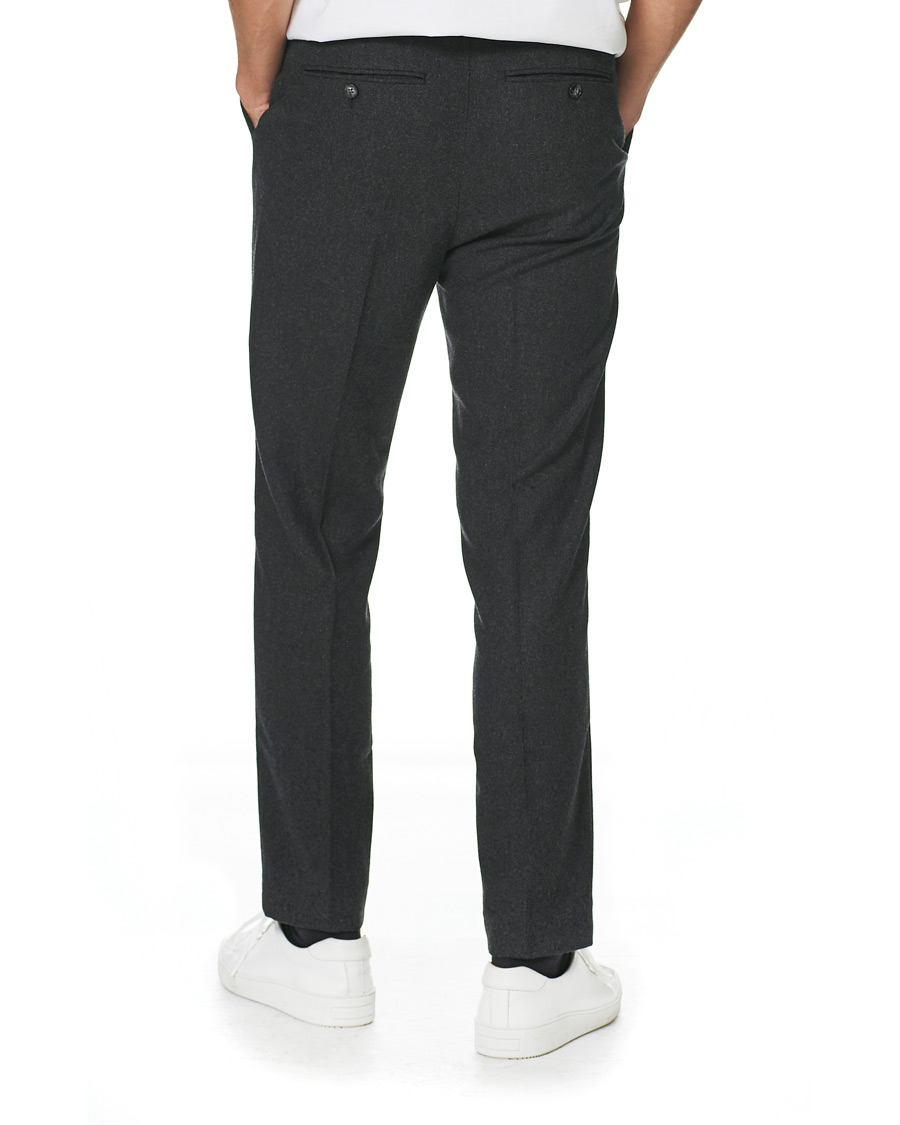 Homme | Pantalons | A Day's March | Crovie Wool Trousers Grey Melange
