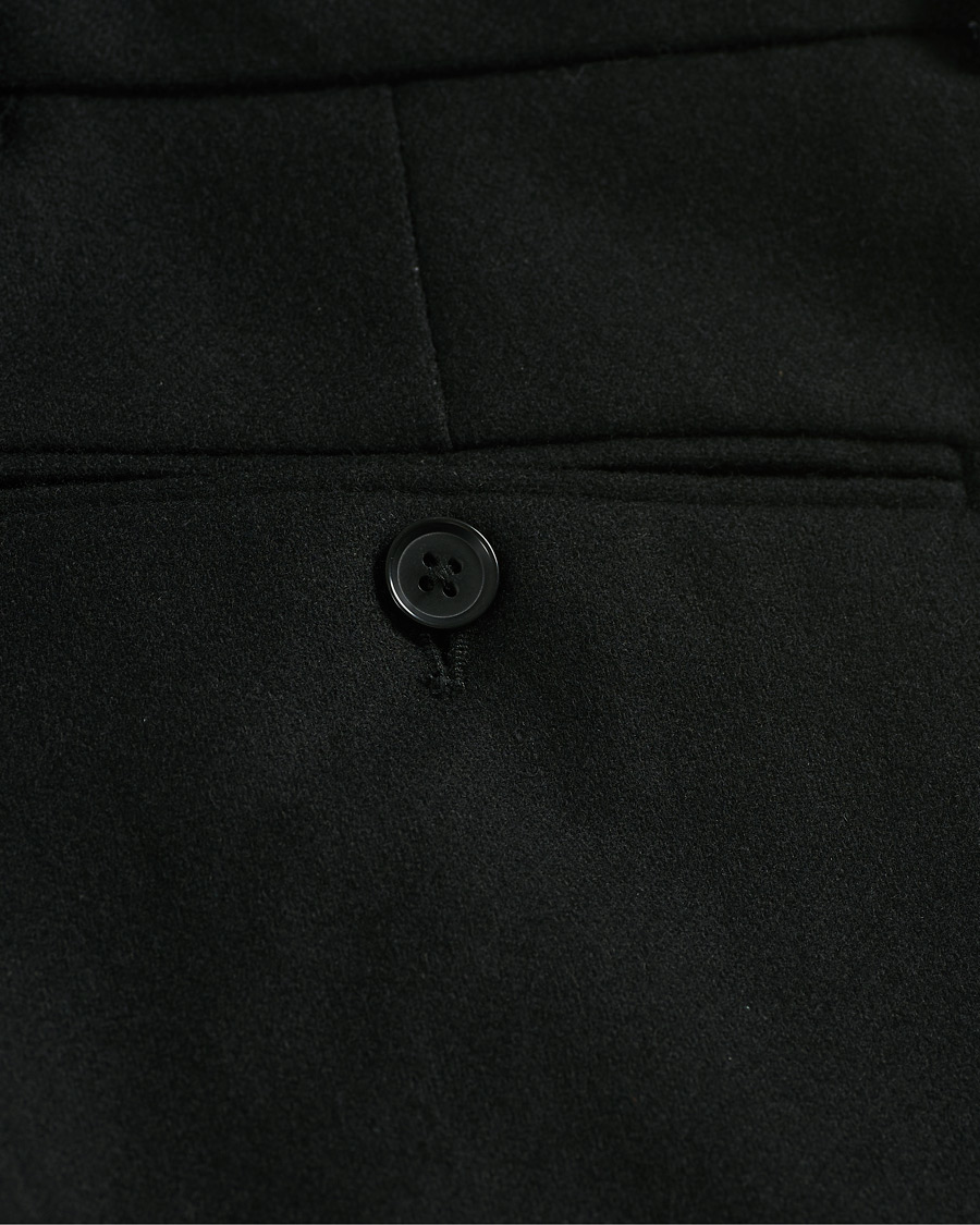 Homme | Pantalons | A Day's March | Crovie Wool Trousers Black