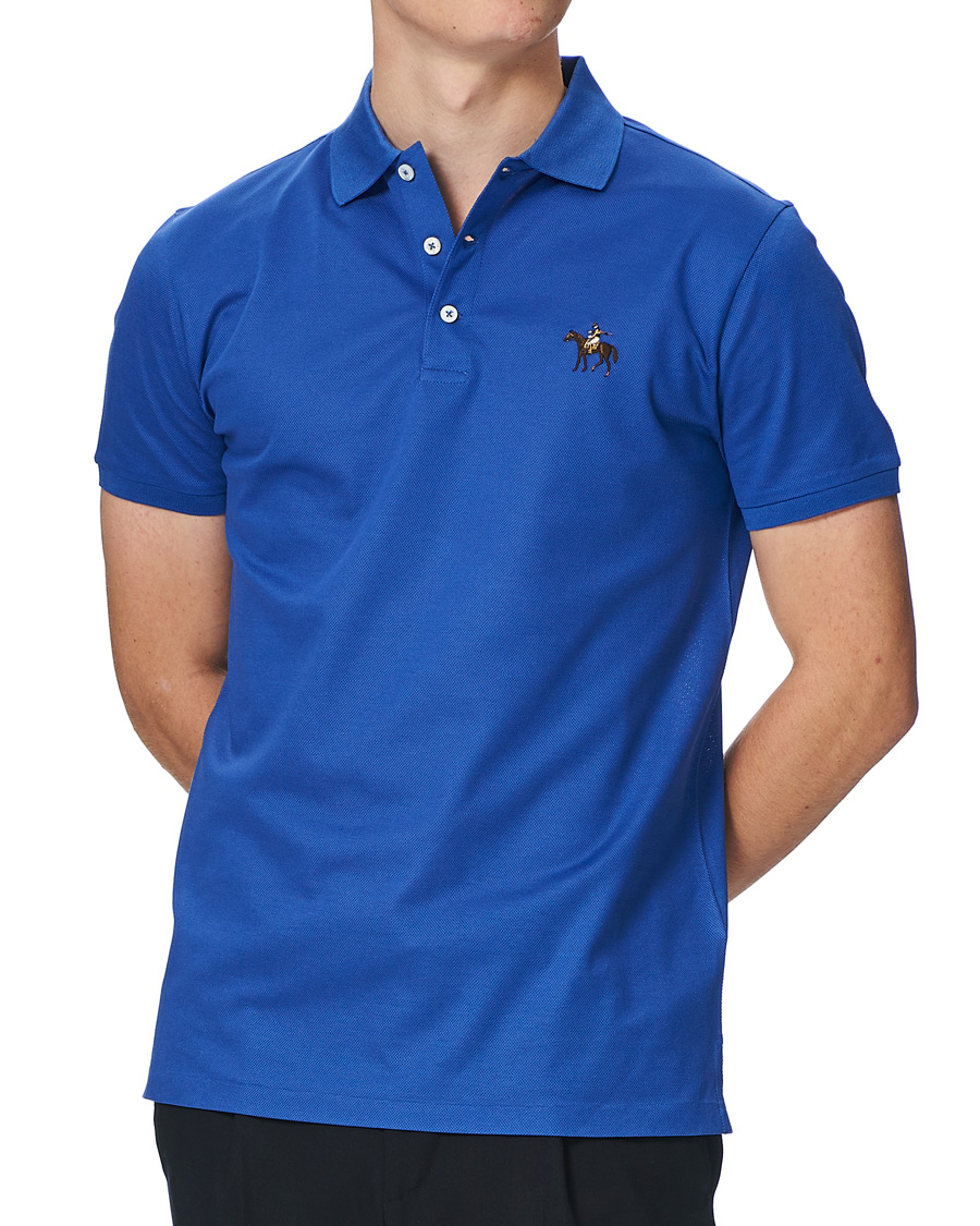 Homme | Polos | Ralph Lauren Purple Label | Mercerized Cotton Polo Copen Blue