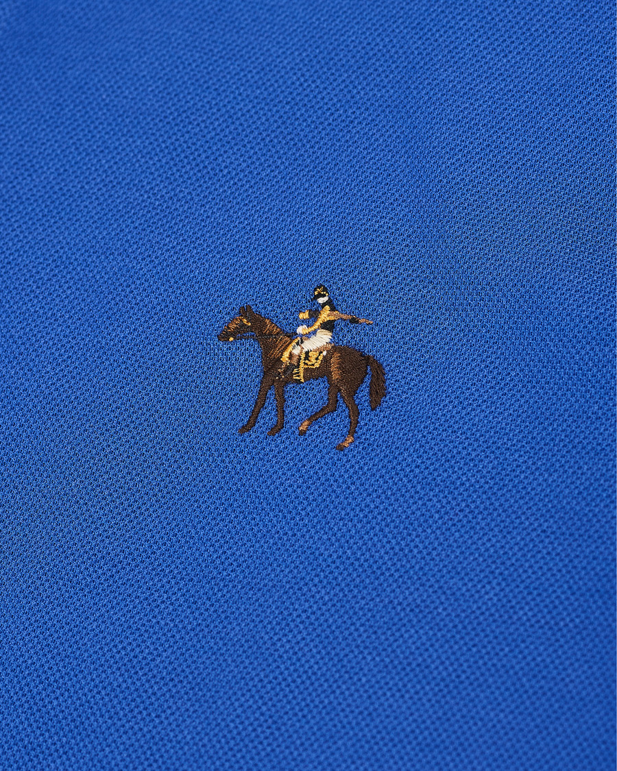 Homme | Polos | Ralph Lauren Purple Label | Mercerized Cotton Polo Copen Blue