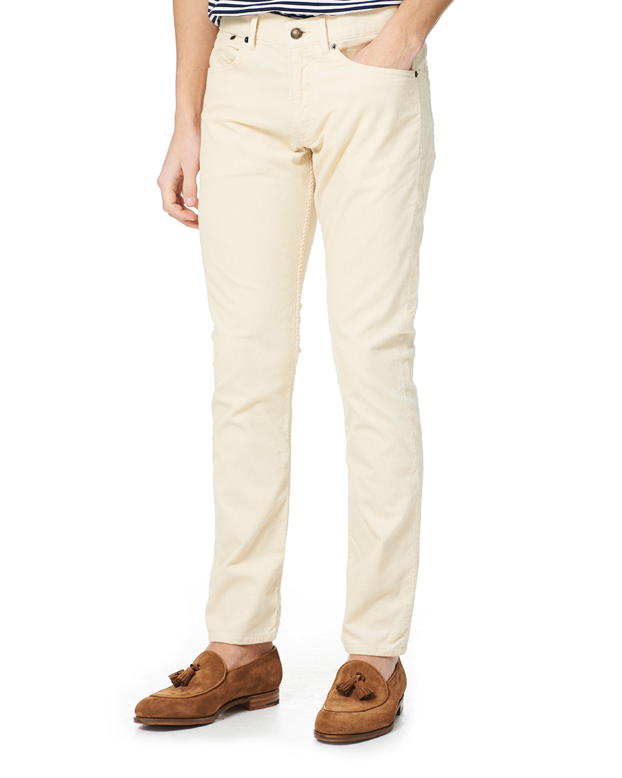 Homme | Pantalons | Ralph Lauren Purple Label | 5-Pocket Corduroy Pants Cream