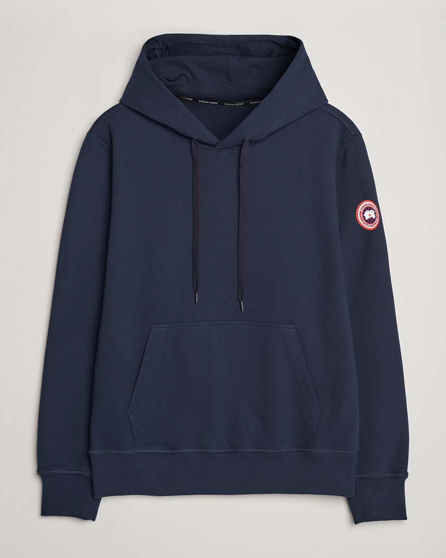 Homme | Pulls Et Tricots | Canada Goose | Huron Hoody Atlantic Navy