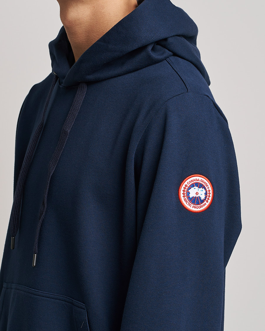 Homme | Pulls Et Tricots | Canada Goose | Huron Hoody Atlantic Navy