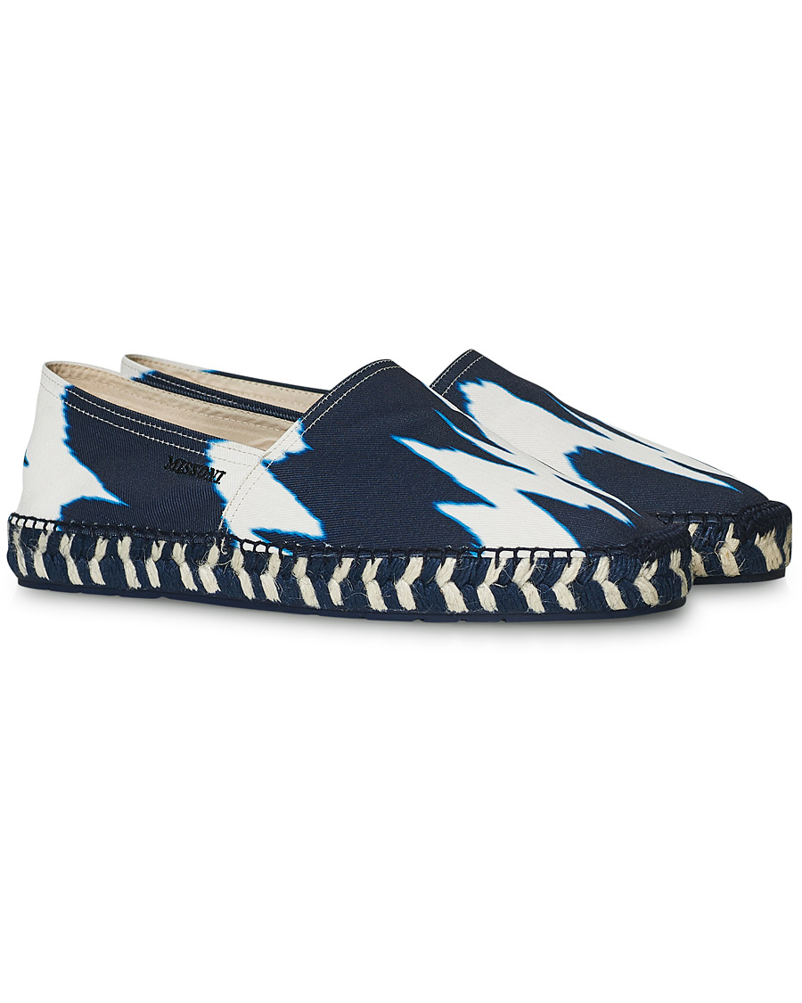 Homme | Missoni Zig Zag Canvas Espadrilles Multicolour | Missoni | Zig Zag Canvas Espadrilles Multicolour