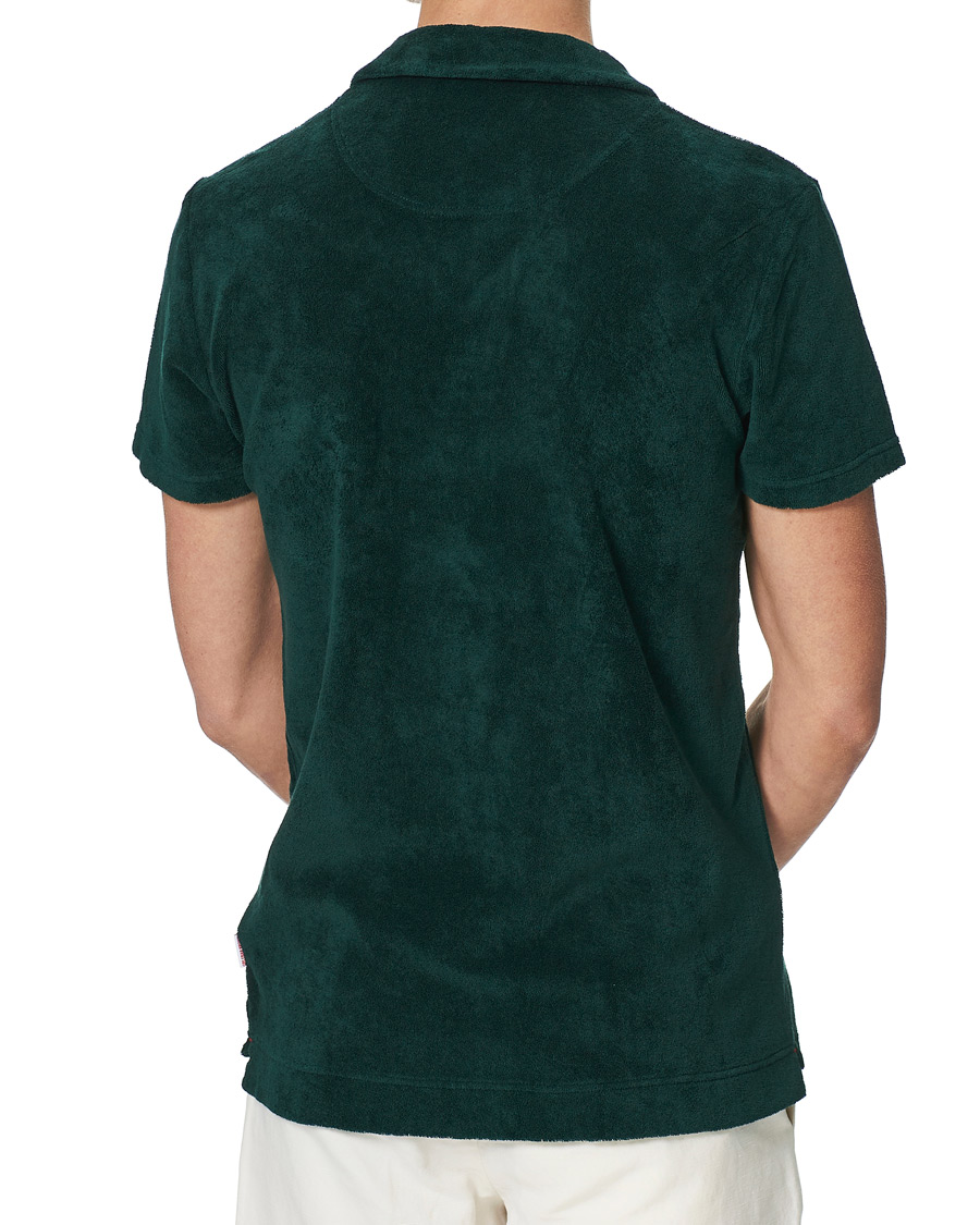 Homme | Polos | Orlebar Brown | Terry Polo Racing Green