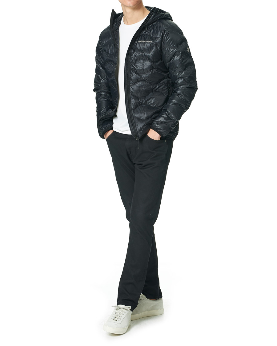 Homme | Manteaux Et Vestes | Peak Performance | Helium Hooded Jacket Black