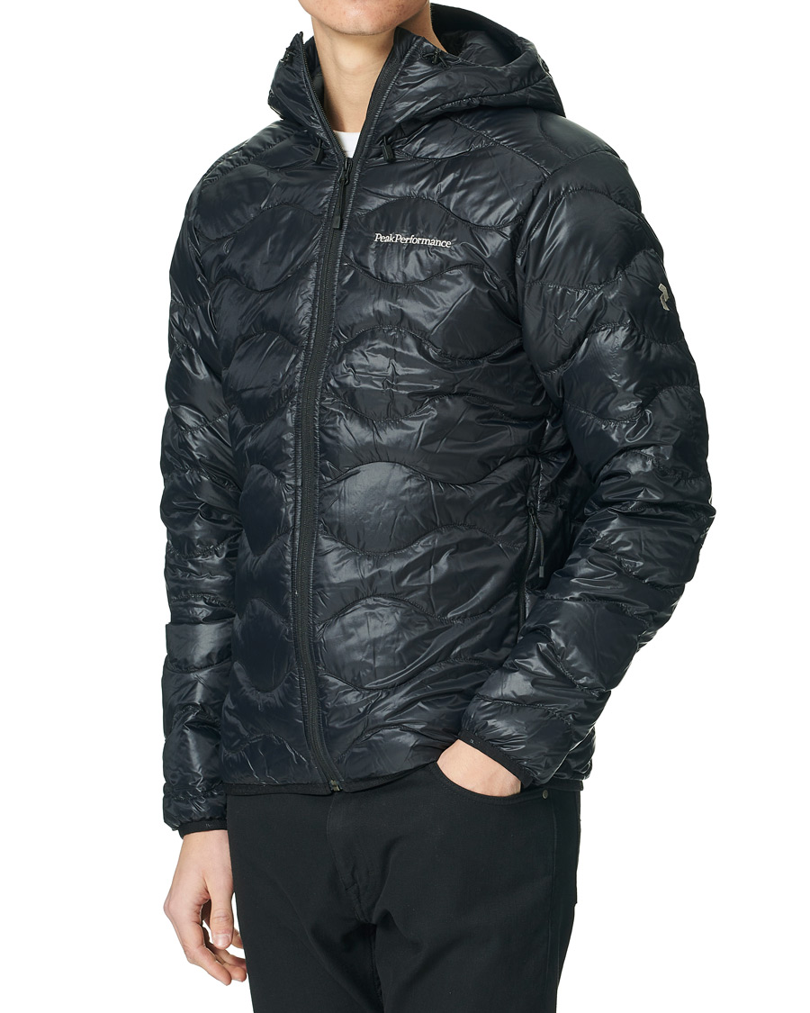 Homme | Manteaux Et Vestes | Peak Performance | Helium Hooded Jacket Black