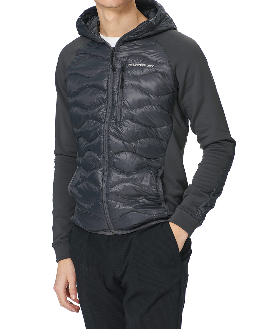 Homme | Manteaux Et Vestes | Peak Performance | Helium Hooded Hybrid Motion Grey