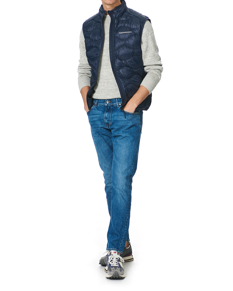 Homme | Manteaux Et Vestes | Peak Performance | Helium Vest Blue Shadow