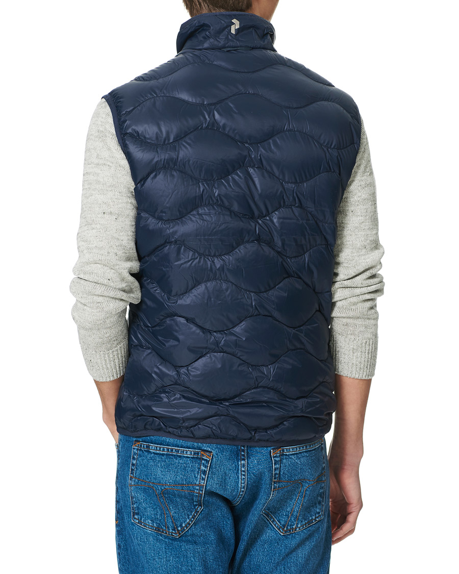 Homme | Manteaux Et Vestes | Peak Performance | Helium Vest Blue Shadow