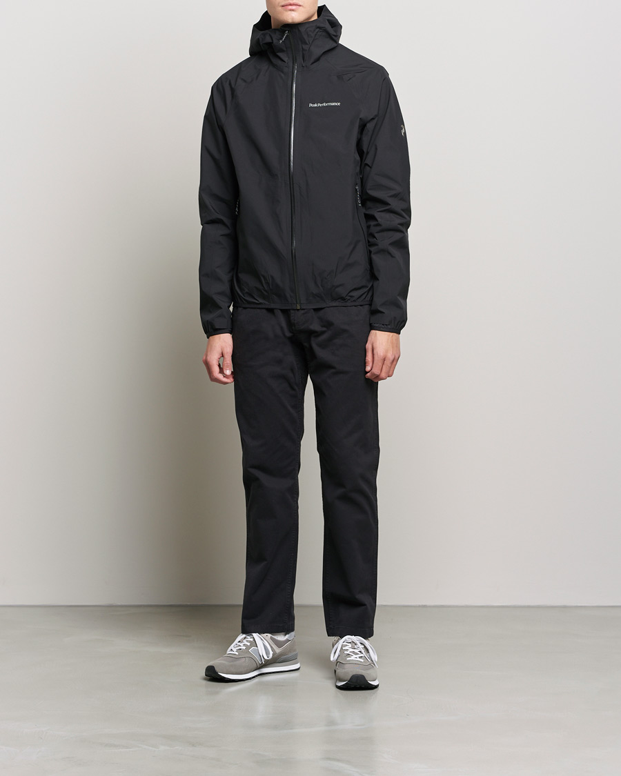 Heren | Jassen | Peak Performance | M Gore-Tex Pac Jacket Black