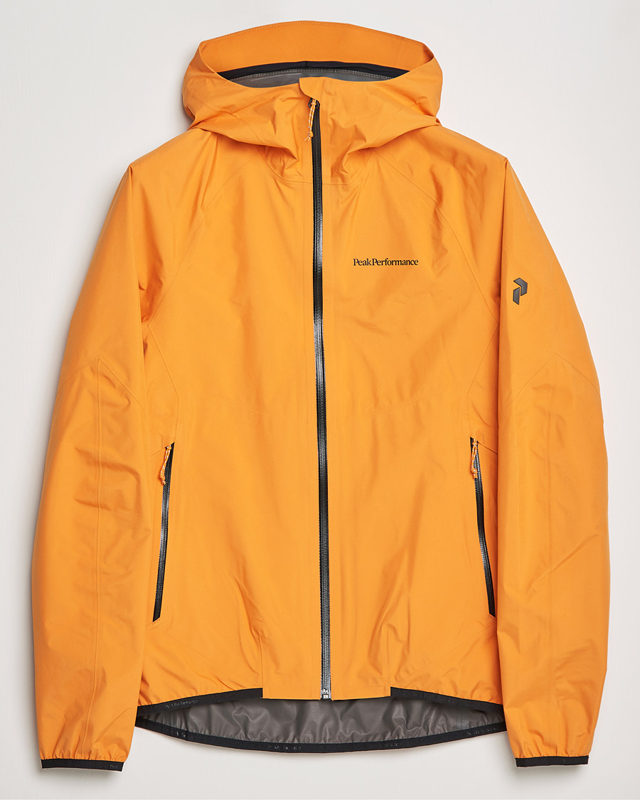 Homme | Manteaux Et Vestes | Peak Performance | M Gore-Tex Pac Jacket Orange Flare