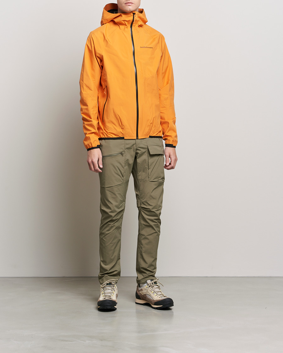 Homme | Manteaux Et Vestes | Peak Performance | M Gore-Tex Pac Jacket Orange Flare