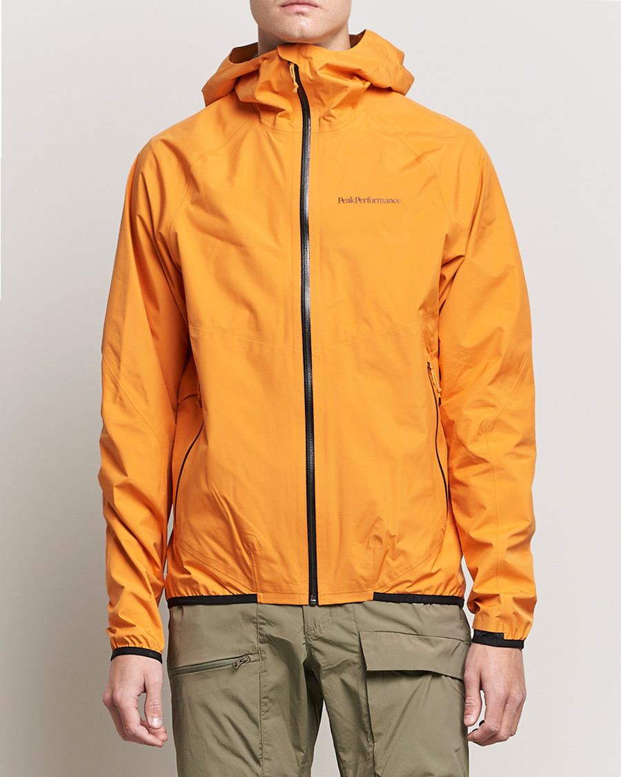 Homme | Manteaux Et Vestes | Peak Performance | M Gore-Tex Pac Jacket Orange Flare