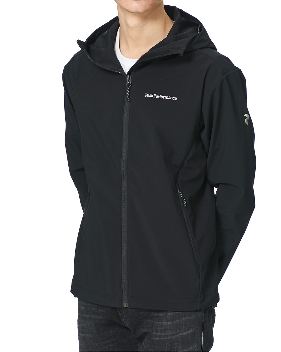 Homme | Manteaux Et Vestes | Peak Performance | M Explore Hood Jacket Black