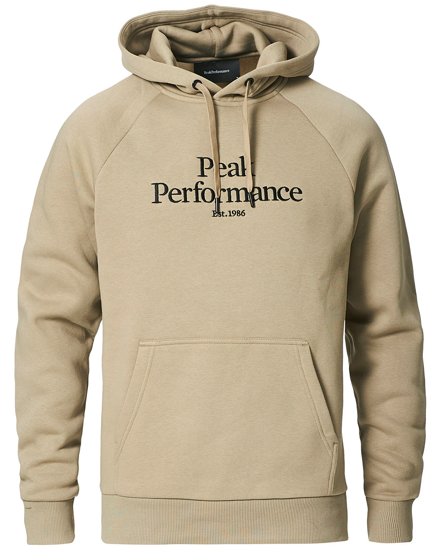 Homme | Pulls Et Tricots | Peak Performance | Original Logo Hoodie True Beige