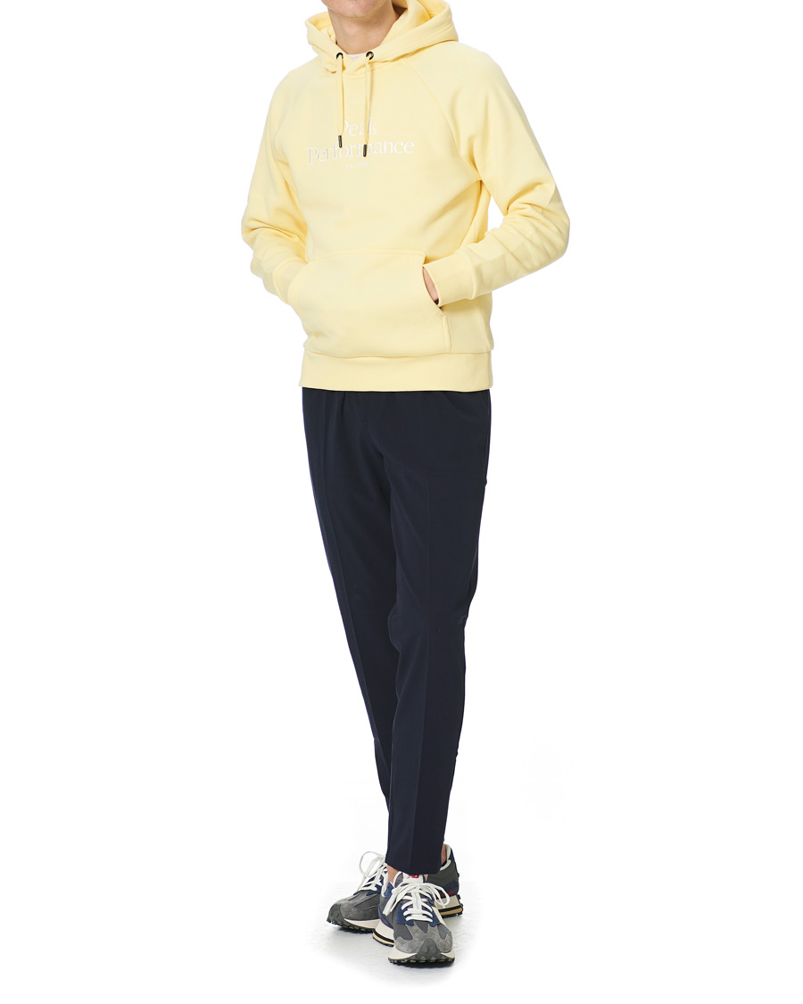 Heren | Truien | Peak Performance | Original Logo Hoodie Butter