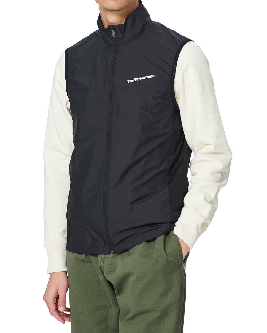 Homme | Manteaux Et Vestes | Peak Performance | Meadow Wind Vest Black