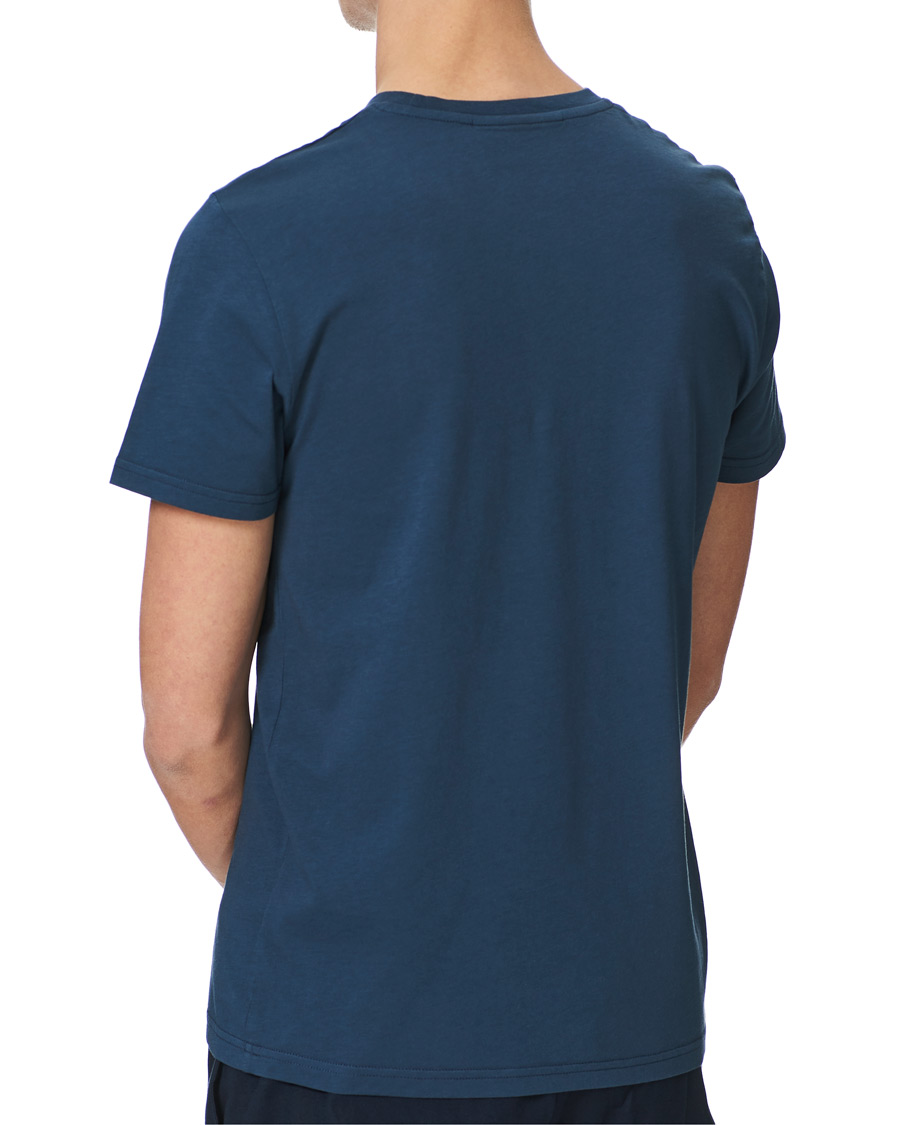 Homme | T-shirts | Peak Performance | Original Logo Crew Neck Tee Blue Steel