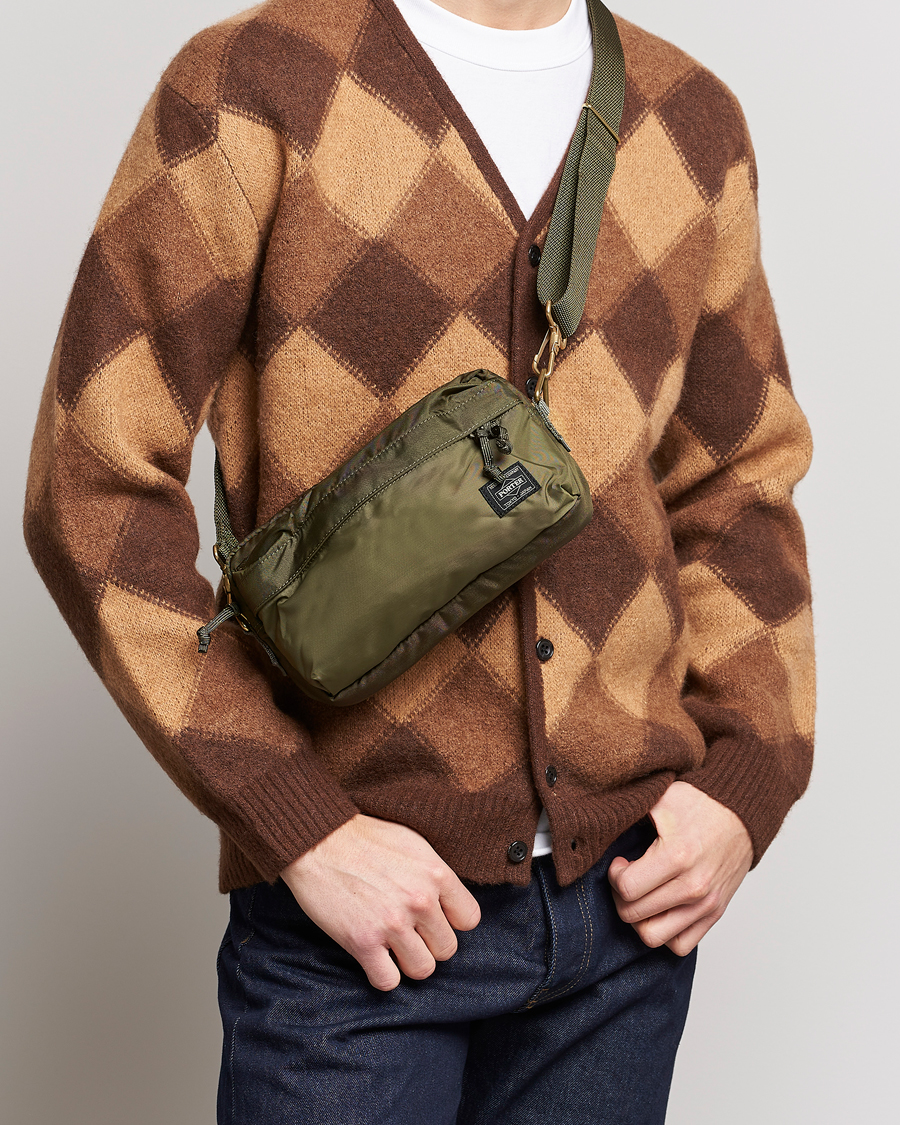 Heren | Tassen | Porter-Yoshida & Co. | Force Waist Bag Olive Drab