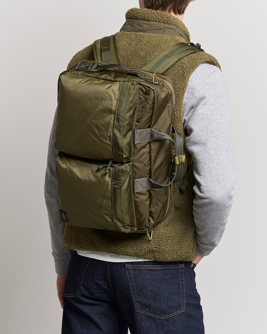 Homme | Sacs | Porter-Yoshida & Co. | Porter-Yoshida & Co.Force 3Way BriefcaseOlive Drab