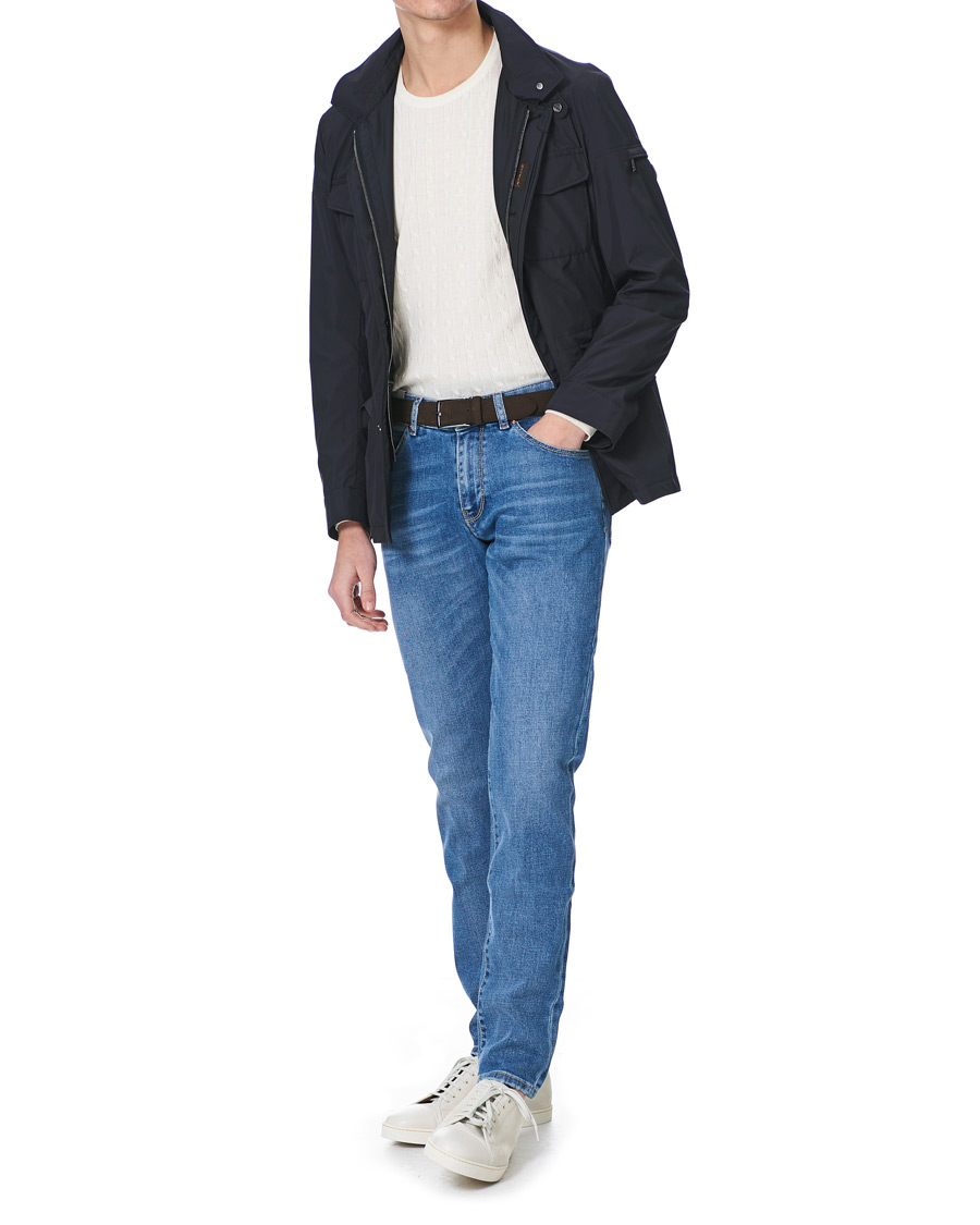 Homme | Jeans | PT01 | Slim Fit Stretch Denim Light Blue Wash