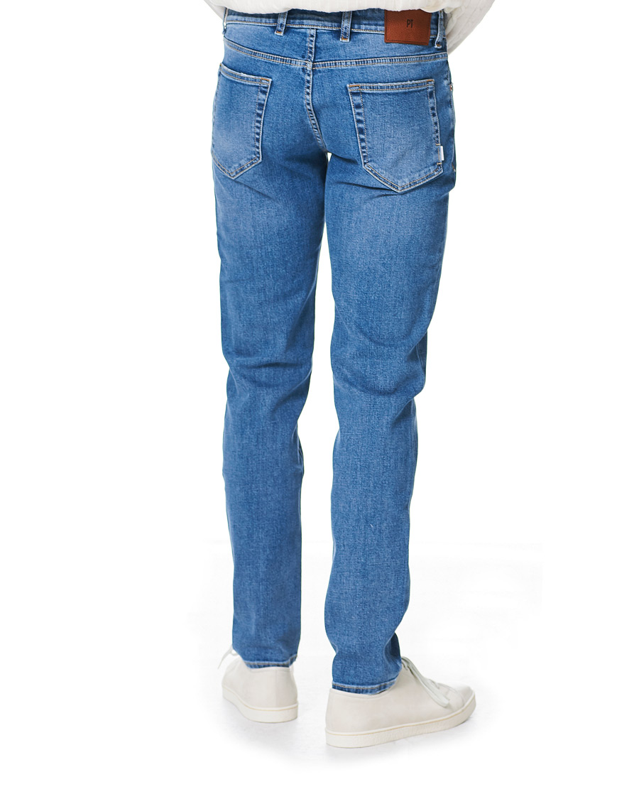 Homme | Jeans | PT01 | Slim Fit Stretch Denim Light Blue Wash