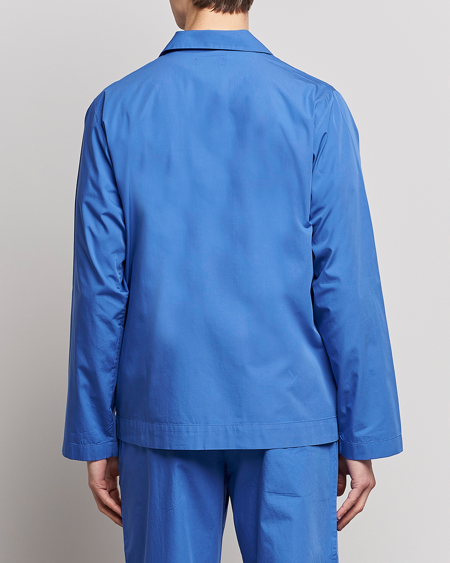 Homme | Tekla Poplin Pyjama Shirt Royal Blue | Tekla | Poplin Pyjama Shirt Royal Blue