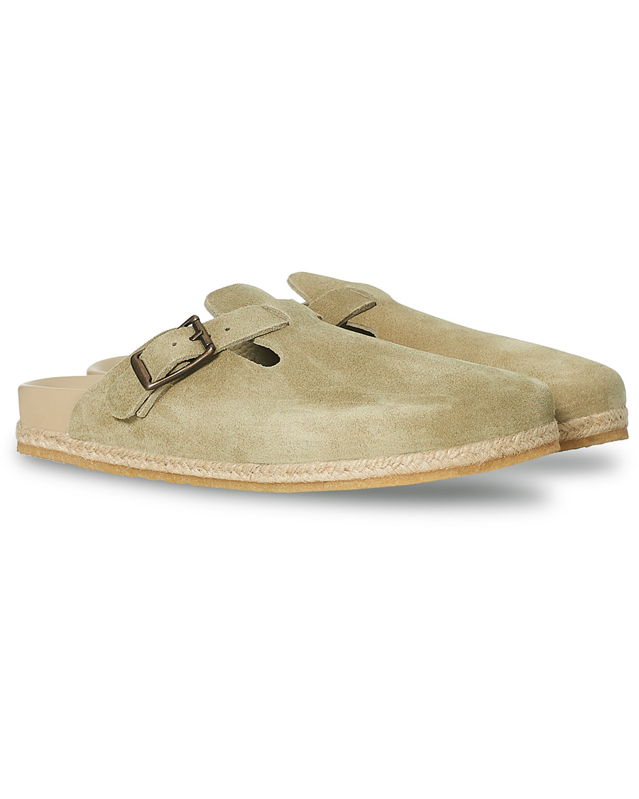 Homme | Yuketen Sal 1 Crepe Sole Sandals Desert Suede | Yuketen | Sal 1 Crepe Sole Sandals Desert Suede