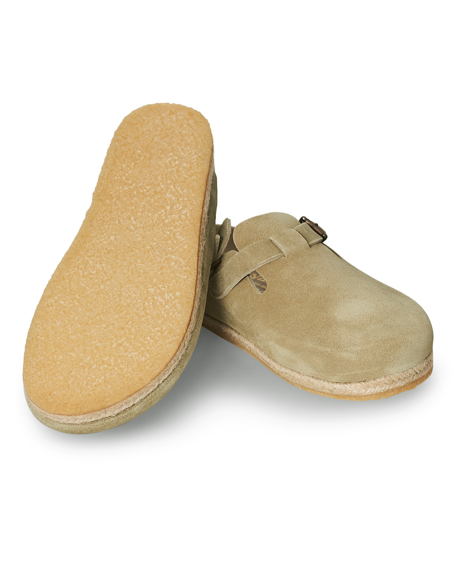 Homme | Yuketen Sal 1 Crepe Sole Sandals Desert Suede | Yuketen | Sal 1 Crepe Sole Sandals Desert Suede