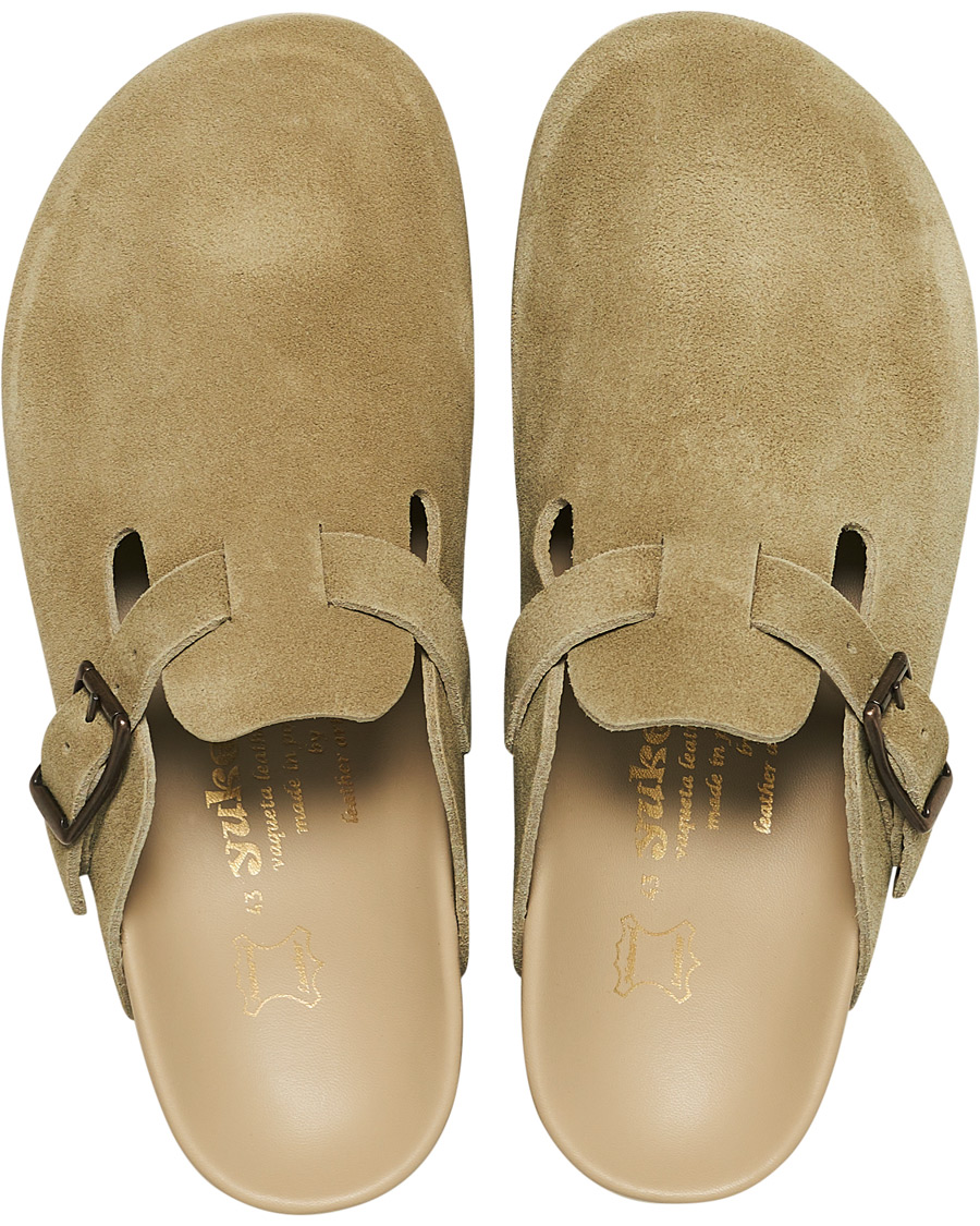 Homme | Yuketen Sal 1 Crepe Sole Sandals Desert Suede | Yuketen | Sal 1 Crepe Sole Sandals Desert Suede