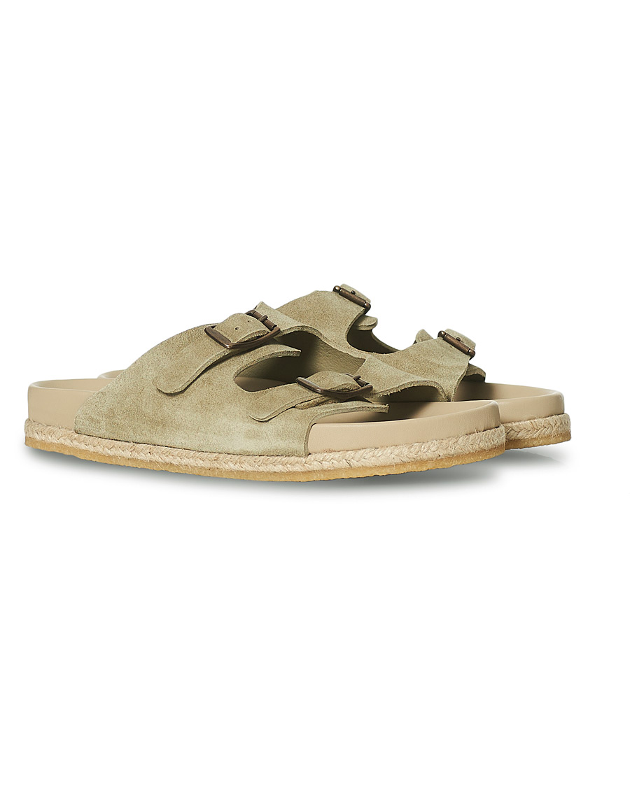 Homme | Yuketen Sal 2 Crepe Sole Sandals Desert Suede | Yuketen | Sal 2 Crepe Sole Sandals Desert Suede