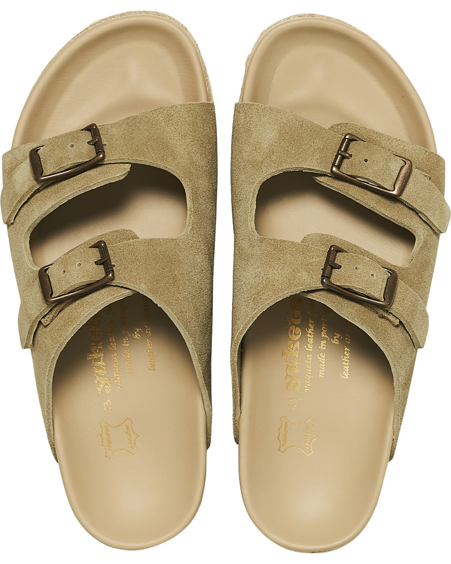 Homme | Yuketen Sal 2 Crepe Sole Sandals Desert Suede | Yuketen | Sal 2 Crepe Sole Sandals Desert Suede