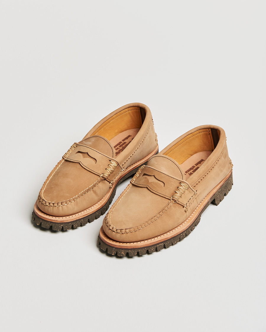 Homme | Yuketen Handsewn Cortina Sole Loafer Brown Suede | Yuketen | Handsewn Cortina Sole Loafer Brown Suede