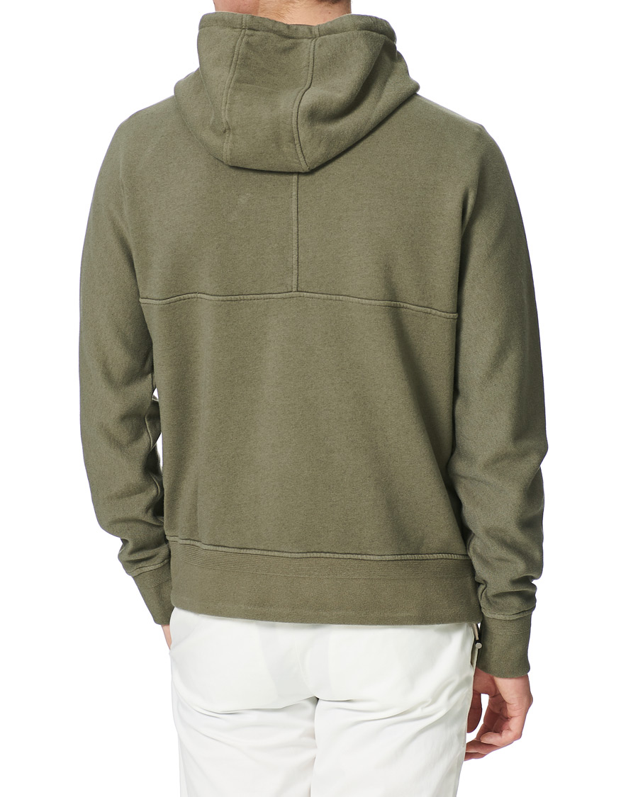 Homme | Pulls Et Tricots | Ermenegildo Zegna | Cotton/Cashmere Hoodie Sage Green